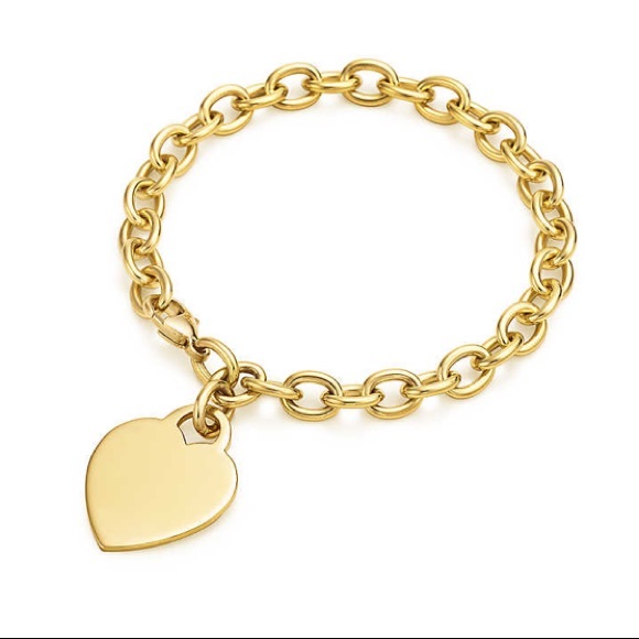 Tiffany & Co. Jewelry - Authentic Tiffany & Co. Heart Tag Charm Bracelet